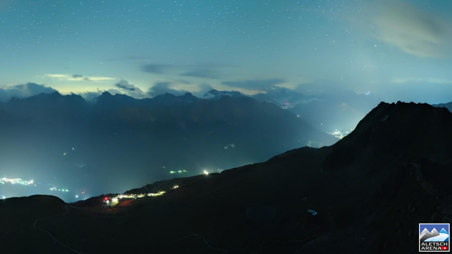 Archiv Foto Webcam Aletsch Arena: Grosser Aletschgletscher (Eggishorn)