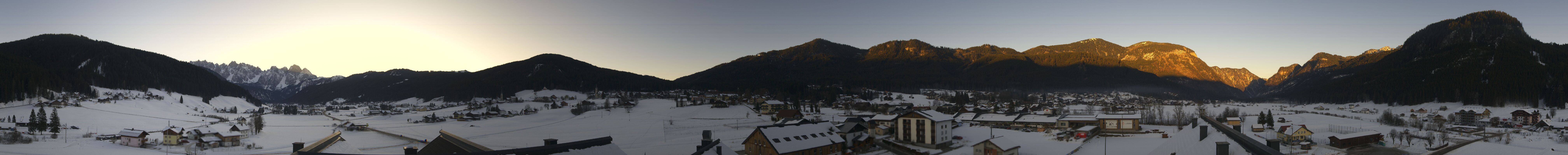 Archiv Foto Webcam Panoramablick Gosau am Dachstein