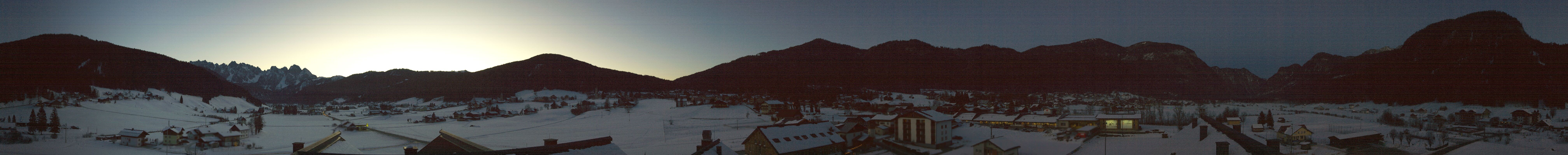 Archiv Foto Webcam Panoramablick Gosau am Dachstein