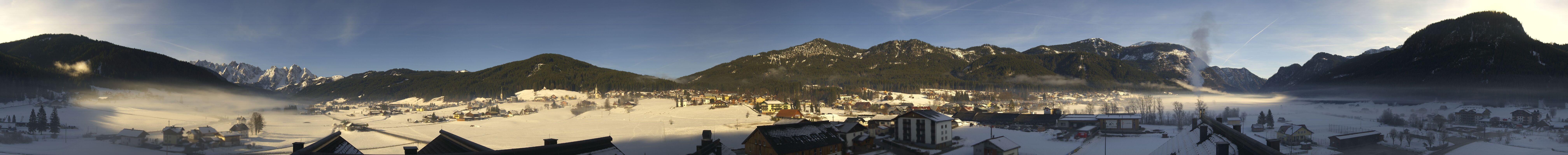 Archiv Foto Webcam Panoramablick Gosau am Dachstein