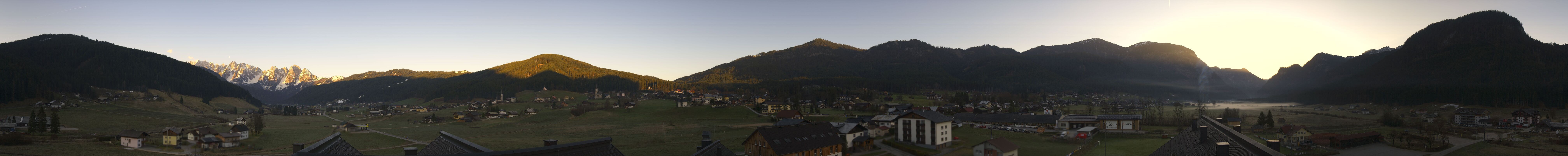 Archiv Foto Webcam Panoramablick Gosau am Dachstein