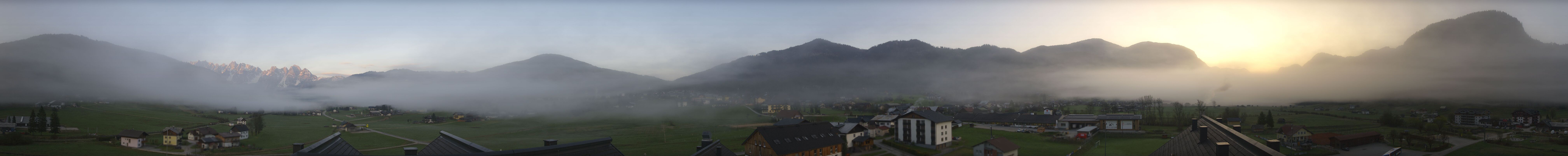 Archiv Foto Webcam Panoramablick Gosau am Dachstein