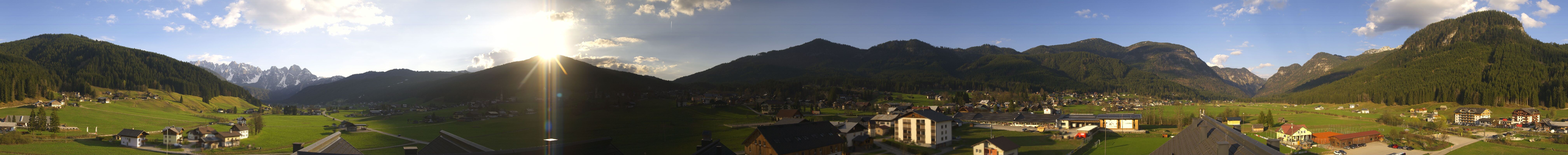 Archiv Foto Webcam Panoramablick Gosau am Dachstein