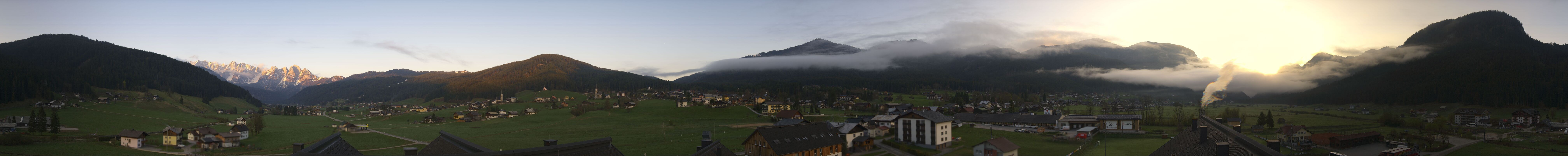 Archiv Foto Webcam Panoramablick Gosau am Dachstein