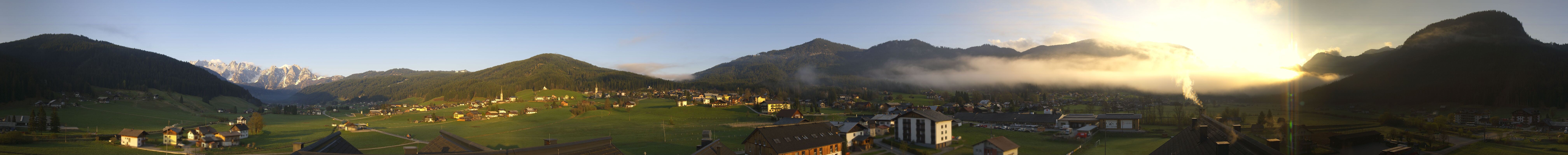 Archiv Foto Webcam Panoramablick Gosau am Dachstein