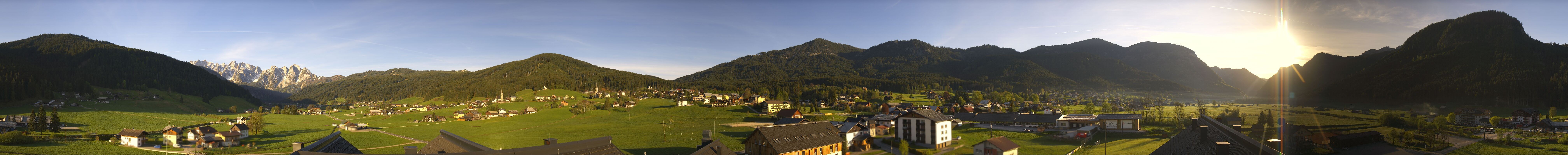 Archiv Foto Webcam Panoramablick Gosau am Dachstein