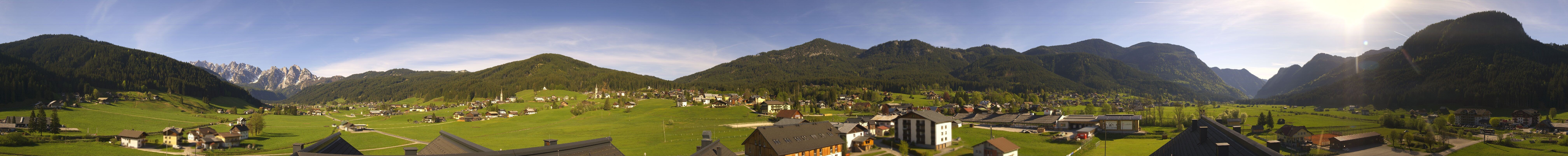 Archiv Foto Webcam Panoramablick Gosau am Dachstein
