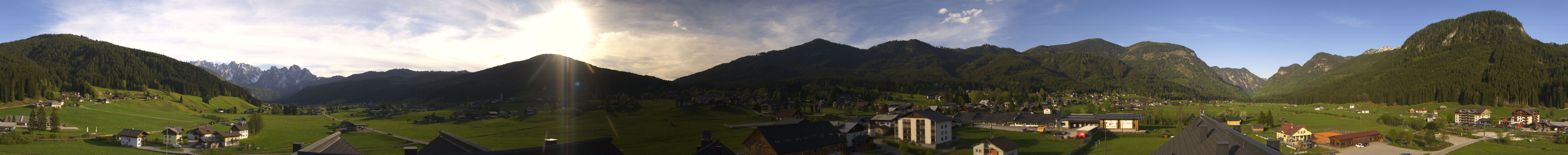 Archiv Foto Webcam Panoramablick Gosau am Dachstein