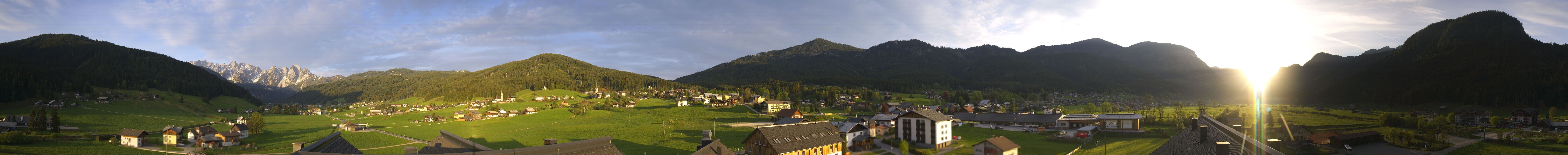 Archiv Foto Webcam Panoramablick Gosau am Dachstein