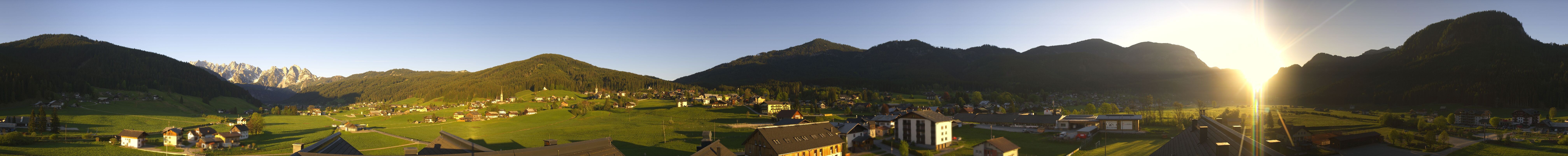 Archiv Foto Webcam Panoramablick Gosau am Dachstein