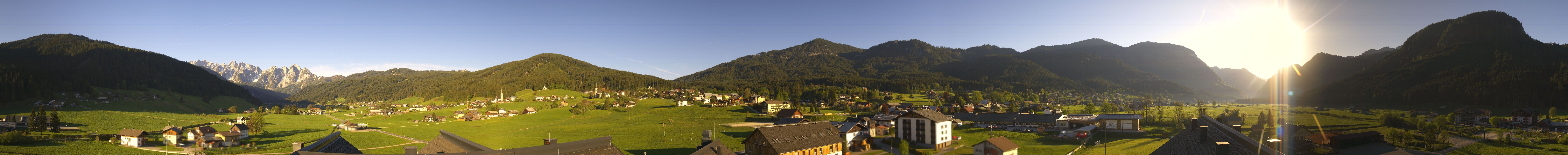 Archiv Foto Webcam Panoramablick Gosau am Dachstein