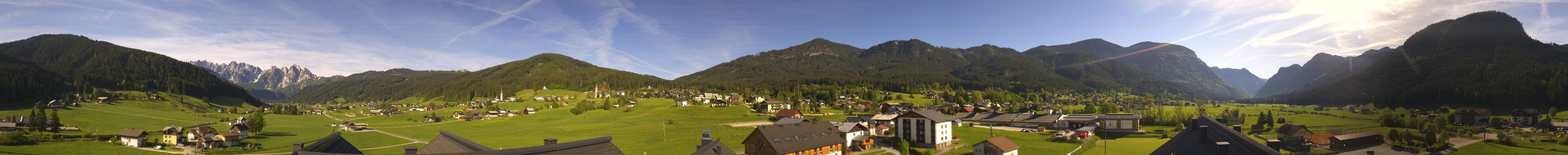 Archiv Foto Webcam Panoramablick Gosau am Dachstein