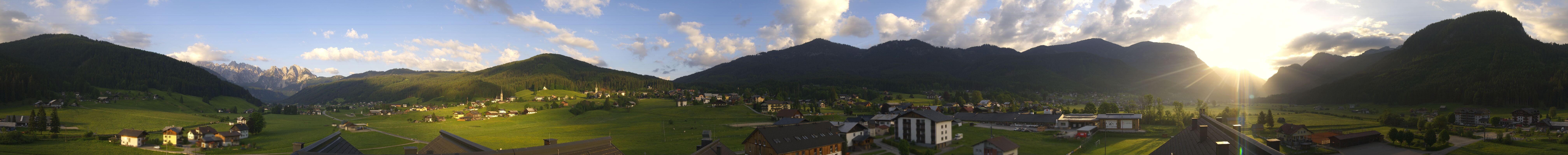 Archiv Foto Webcam Panoramablick Gosau am Dachstein