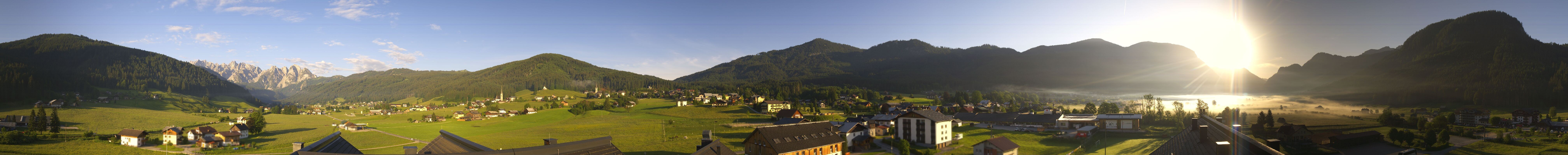 Archiv Foto Webcam Panoramablick Gosau am Dachstein