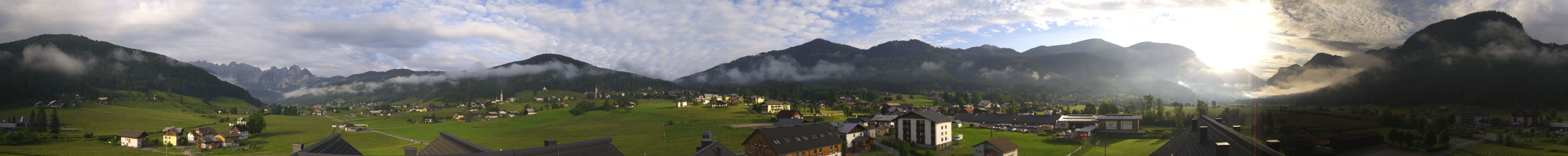 Archiv Foto Webcam Panoramablick Gosau am Dachstein
