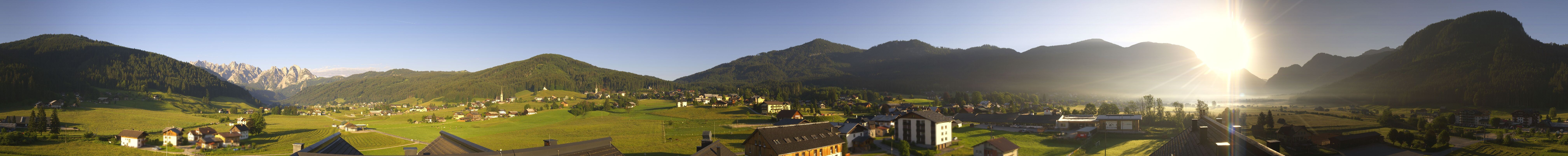 Archiv Foto Webcam Panoramablick Gosau am Dachstein