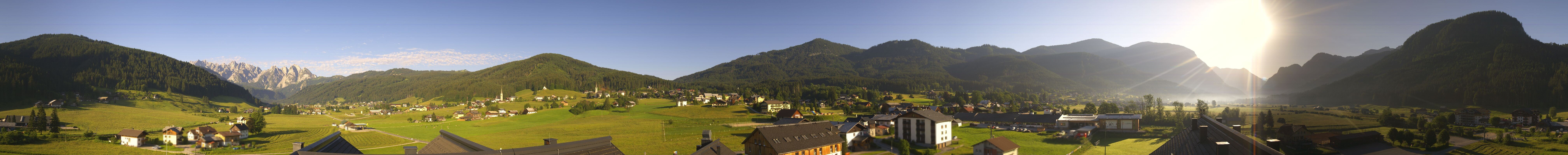 Archiv Foto Webcam Panoramablick Gosau am Dachstein