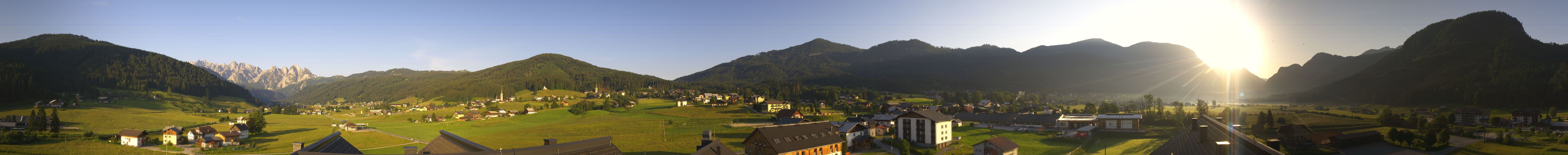 Archiv Foto Webcam Panoramablick Gosau am Dachstein