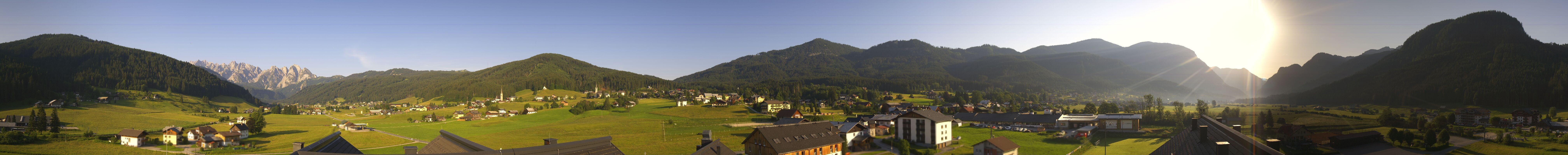 Archiv Foto Webcam Panoramablick Gosau am Dachstein