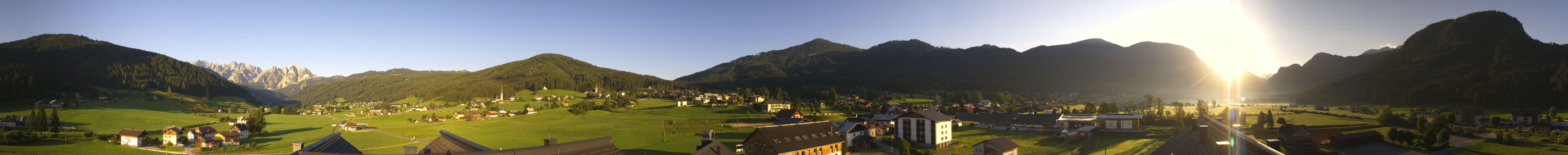 Archiv Foto Webcam Panoramablick Gosau am Dachstein