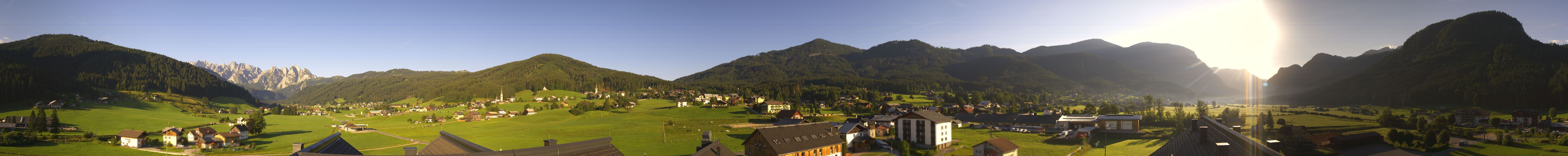 Archiv Foto Webcam Panoramablick Gosau am Dachstein