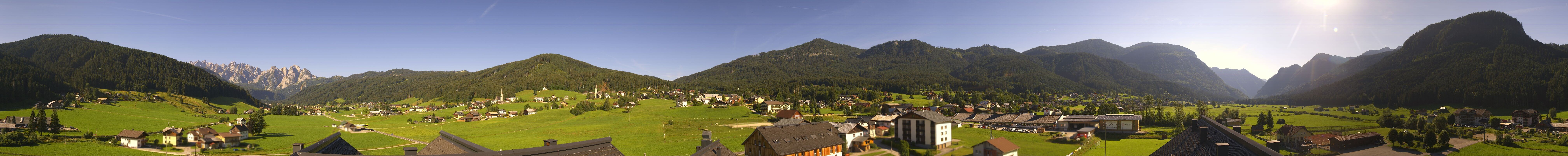 Archiv Foto Webcam Panoramablick Gosau am Dachstein