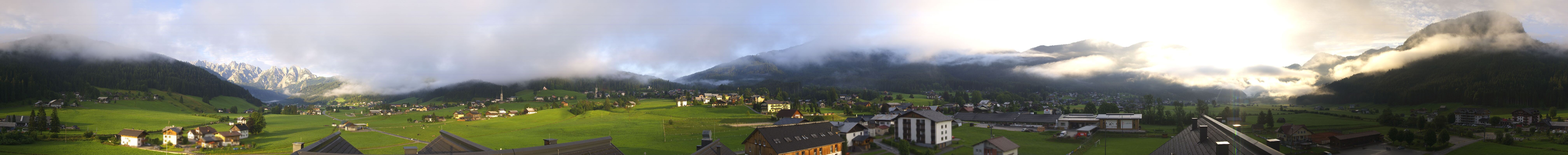Archiv Foto Webcam Panoramablick Gosau am Dachstein