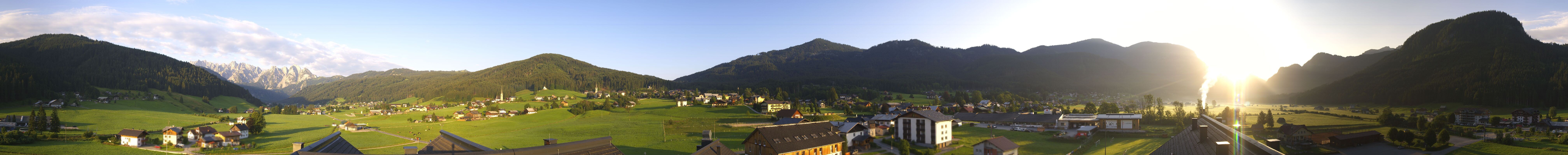 Archiv Foto Webcam Panoramablick Gosau am Dachstein