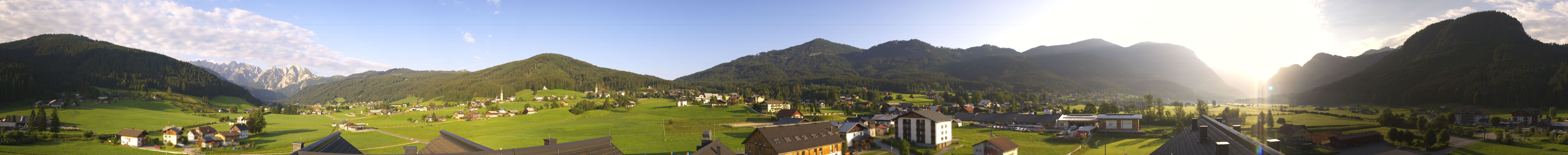 Archiv Foto Webcam Panoramablick Gosau am Dachstein