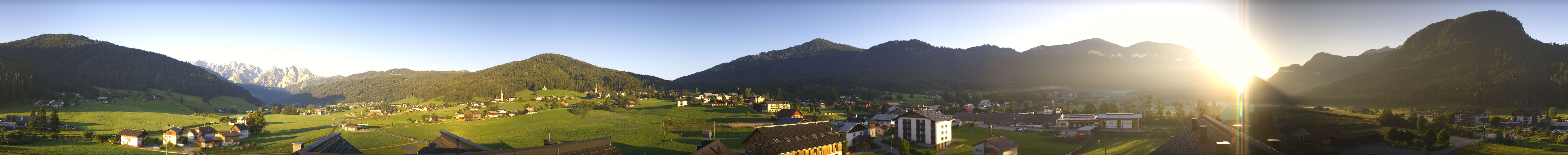 Archiv Foto Webcam Panoramablick Gosau am Dachstein