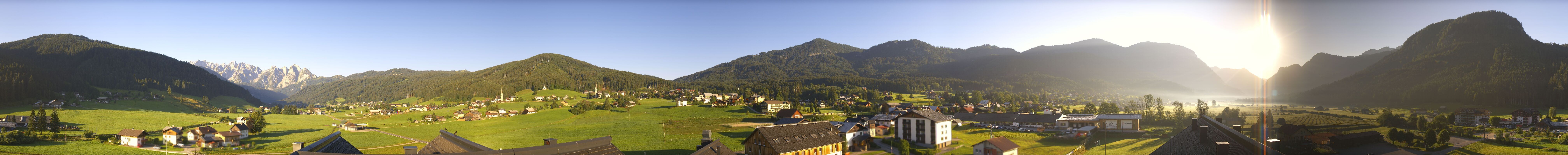 Archiv Foto Webcam Panoramablick Gosau am Dachstein