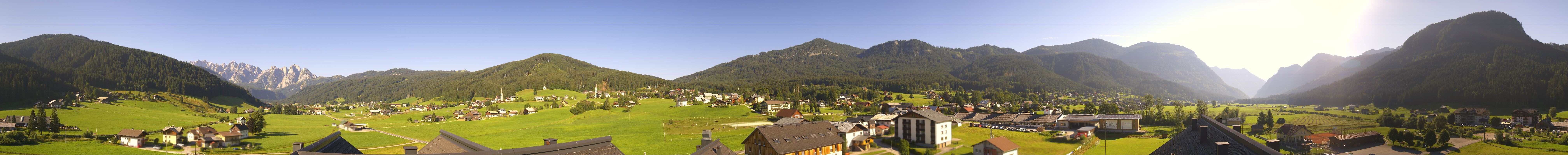Archiv Foto Webcam Panoramablick Gosau am Dachstein