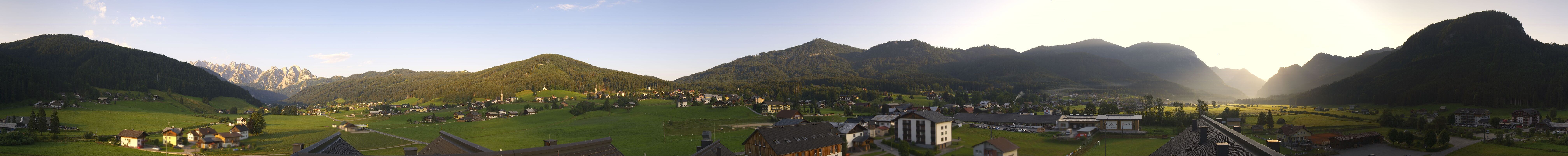 Archiv Foto Webcam Panoramablick Gosau am Dachstein