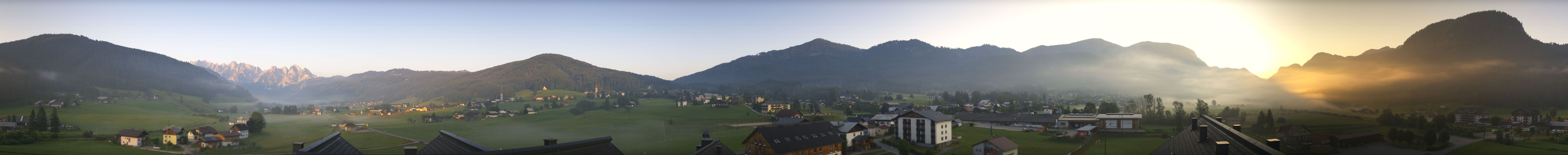 Archiv Foto Webcam Panoramablick Gosau am Dachstein