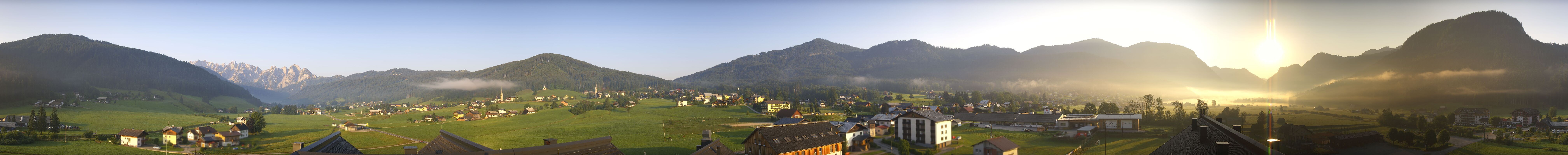 Archiv Foto Webcam Panoramablick Gosau am Dachstein