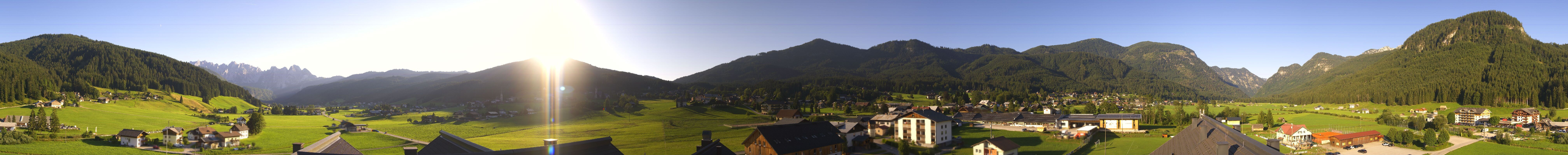 Archiv Foto Webcam Panoramablick Gosau am Dachstein