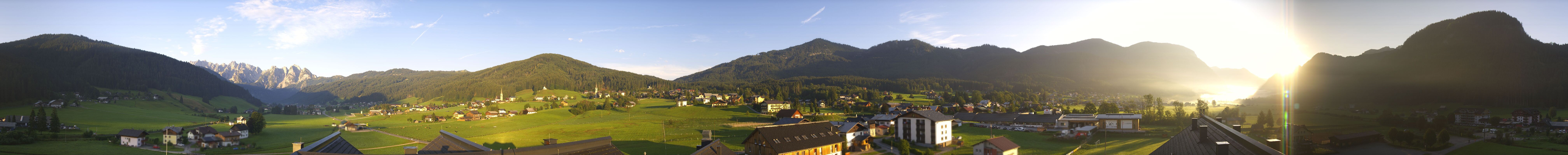 Archiv Foto Webcam Panoramablick Gosau am Dachstein