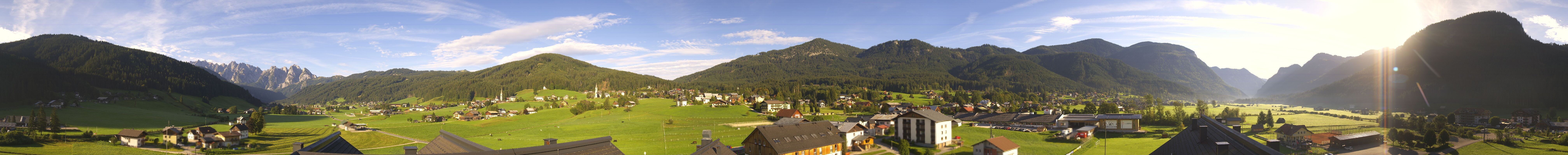 Archiv Foto Webcam Panoramablick Gosau am Dachstein