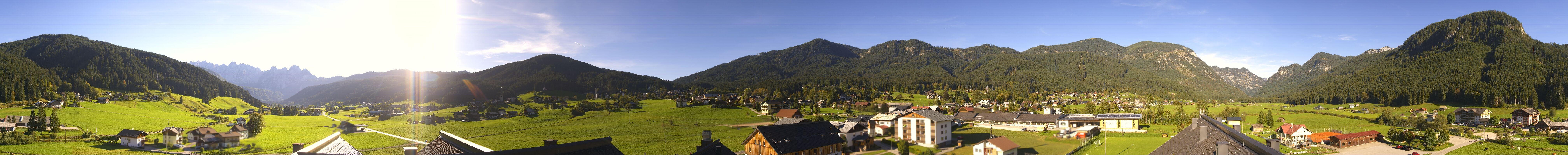 Archiv Foto Webcam Panoramablick Gosau am Dachstein