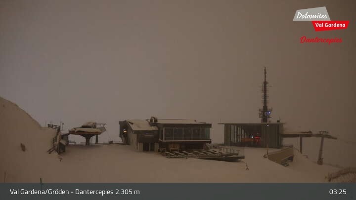 Archived image Webcam Val Gardena - Dantercepies