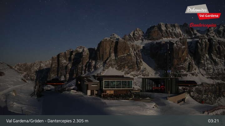 Archiv Foto Webcam Gröden - Dantercepies Bergstation