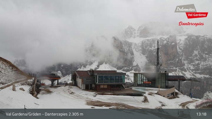 Archiv Foto Webcam Gröden - Dantercepies Bergstation