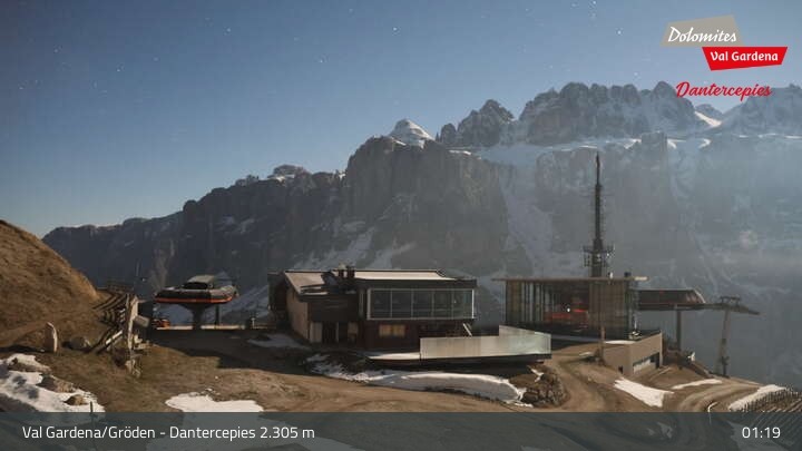 Archiv Foto Webcam Gröden - Dantercepies Bergstation