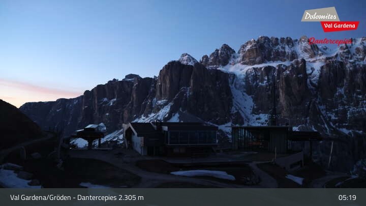 Archiv Foto Webcam Gröden - Dantercepies Bergstation
