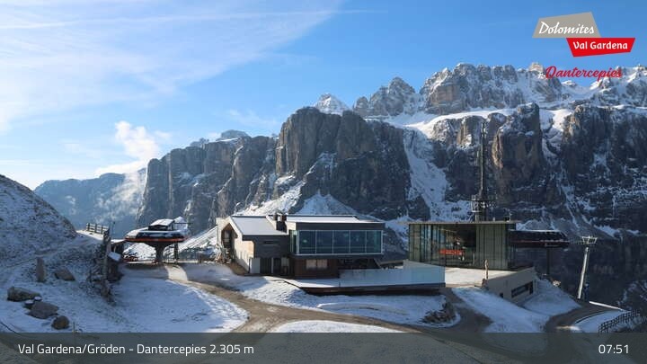 Archiv Foto Webcam Gröden - Dantercepies Bergstation