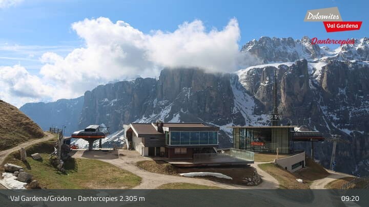 Archiv Foto Webcam Gröden - Dantercepies Bergstation