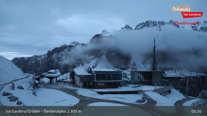 Archiv Foto Webcam Gröden - Dantercepies Bergstation