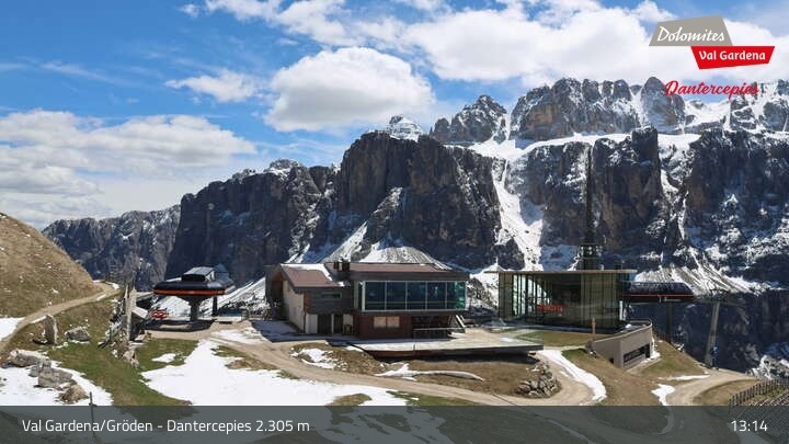 Archiv Foto Webcam Gröden - Dantercepies Bergstation