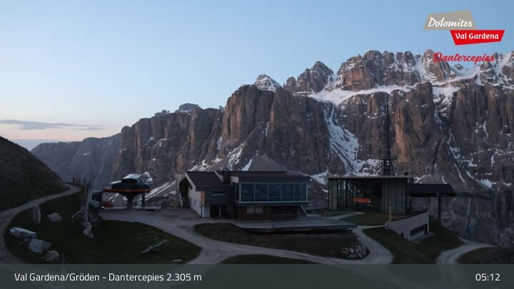 Archiv Foto Webcam Gröden - Dantercepies Bergstation