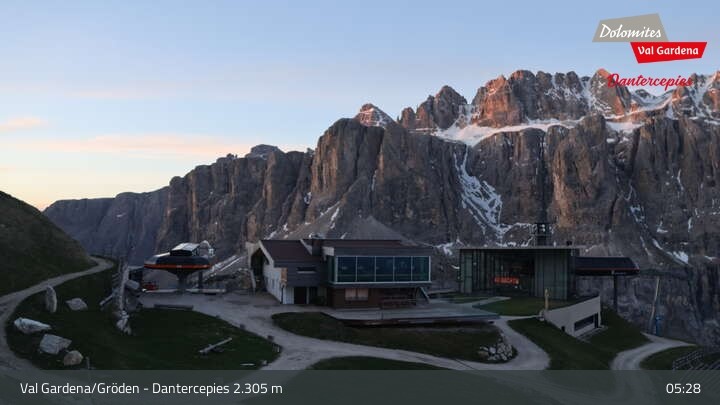 Archiv Foto Webcam Gröden - Dantercepies Bergstation